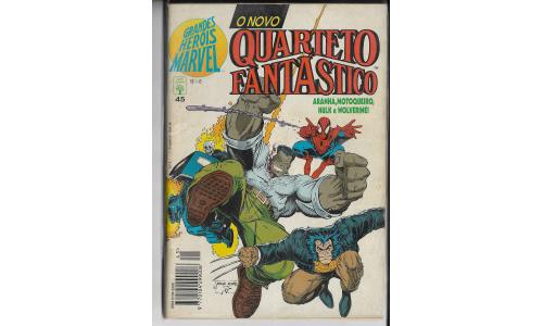 Marvel Gibi Grandes Herois O Novo Quarteto Fantastico n.45